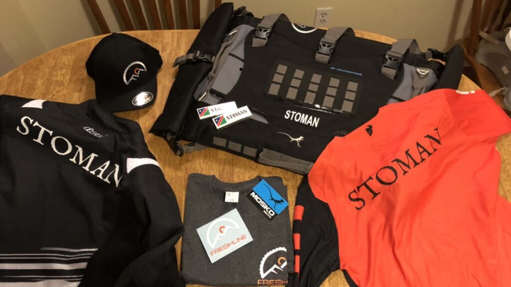 When you ride with us you get personalized, branded gear and apparel.